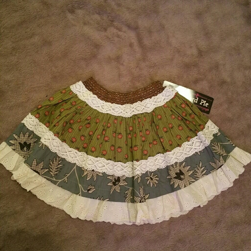 SOLD Mustard Pie Skirt  sz5